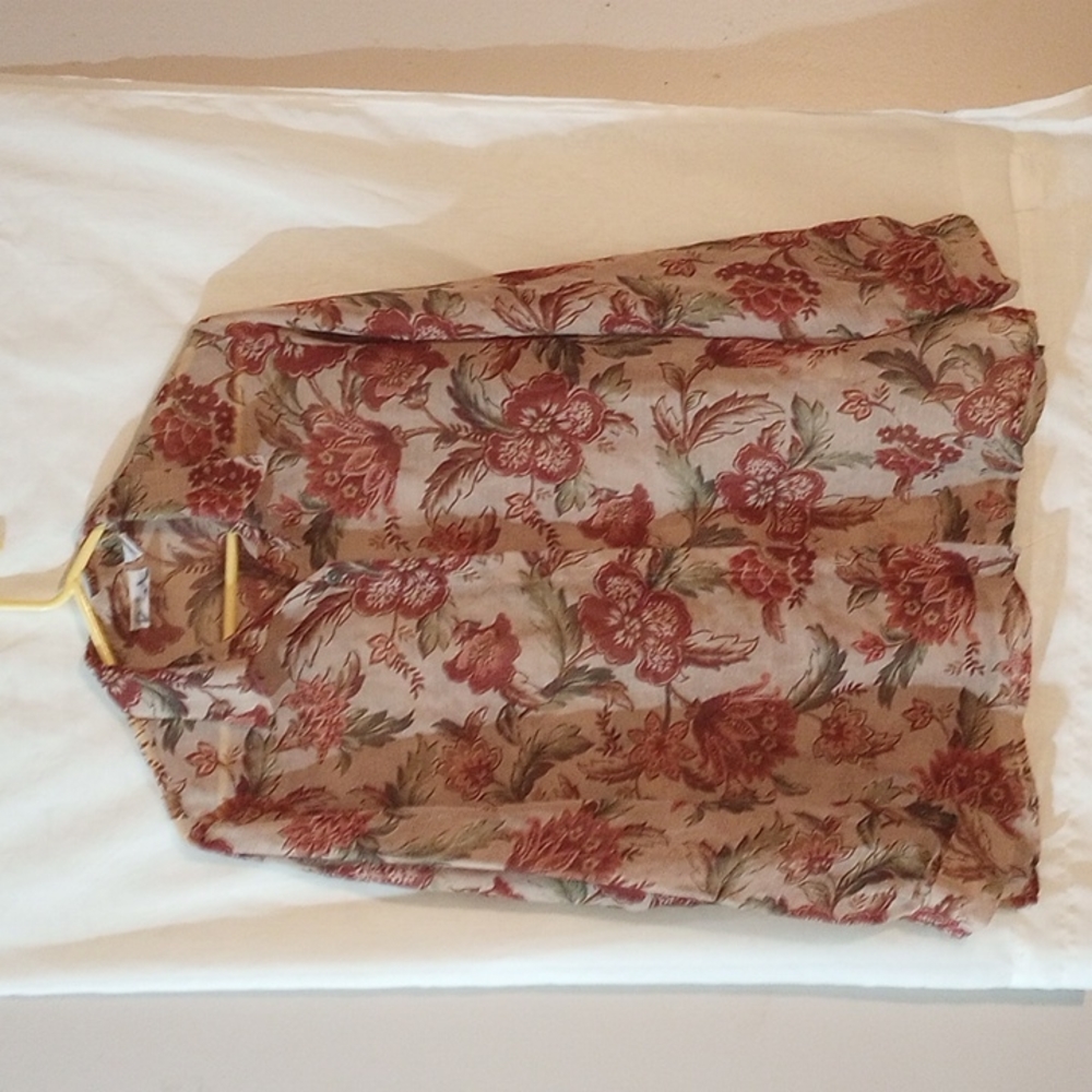 Alfred Dunner button front top